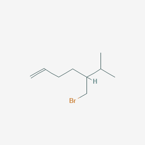 molecular formula C9H17B B1492304 5-(溴甲基)-6-甲基庚-1-烯 CAS No. 2007898-89-5