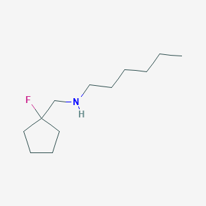 molecular formula C12H24FN B1492325 [(1-氟环戊基)甲基](己基)胺 CAS No. 2098013-59-1