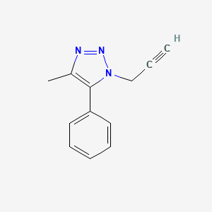 4-methyl-5-phenyl-1-(prop-2-yn-1-yl)-1H-1,2,3-triazole