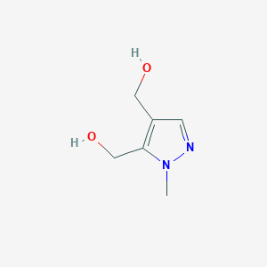 [4-(Hydroxymethyl)-1-methyl-1h-pyrazol-5-yl]methanol