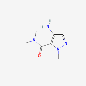 4-Amino-N,n,1-trimethyl-1H-pyrazole-5-carboxamide