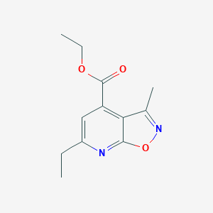 Ethyl 6-ethyl-3-methylisoxazolo[5,4-b]pyridine-4-carboxylate