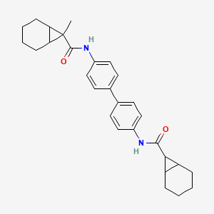 N-{4'-[(bicyclo[4.1.0]hept-7-ylcarbonyl)amino]biphenyl-4-yl}-7-methylbicyclo[4.1.0]heptane-7-carboxamide