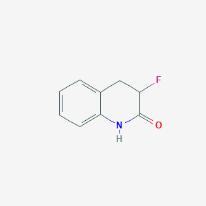 molecular formula C9H8FNO B1492357 3-Fluoro-1,2,3,4-tetrahydroquinolin-2-one CAS No. 2098109-59-0