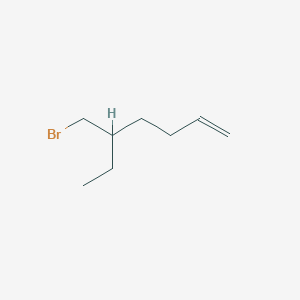 molecular formula C8H15B B1492359 5-(Bromomethyl)hept-1-ene CAS No. 2013132-43-7