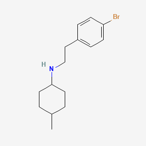 molecular formula C15H22BrN B1492371 N-[2-(4-bromophenyl)ethyl]-4-methylcyclohexan-1-amine CAS No. 2097996-31-9