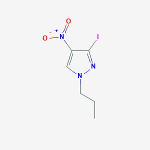 3-Iodo-4-nitro-1-propyl-1H-pyrazole