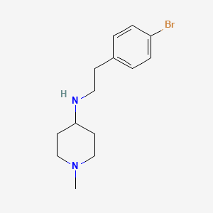 N-[2-(4-bromophenyl)ethyl]-1-methylpiperidin-4-amine