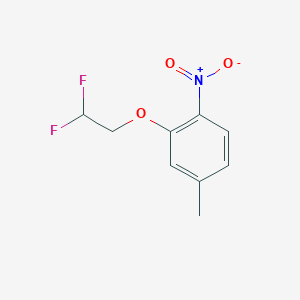 2,2-Difluoroethyl 5-methyl-2-nitrophenyl ether