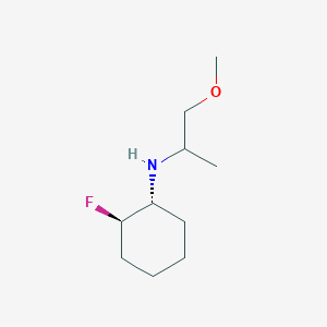 (1R,2R)-2-fluoro-N-(1-methoxypropan-2-yl)cyclohexan-1-amine