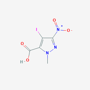 4-Iodo-1-methyl-3-nitro-1H-pyrazole-5-carboxylic acid