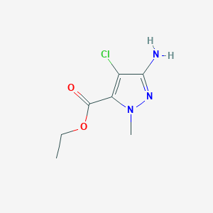 ethyl 3-amino-4-chloro-1-methyl-1H-pyrazole-5-carboxylate