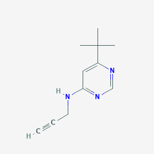 6-tert-butyl-N-(prop-2-yn-1-yl)pyrimidin-4-amine
