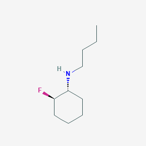 molecular formula C10H20FN B1492424 (1R,2R)-N-butil-2-fluorociclohexan-1-amina CAS No. 2165736-07-0