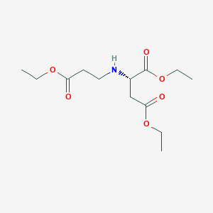 molecular formula C13H23NO6 B1492427 Diethyl (2S)-2-[(3-ethoxy-3-oxopropyl)amino]butanedioate CAS No. 21497-35-8