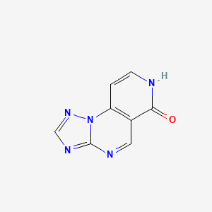 pyrido[3,4-e][1,2,4]triazolo[1,5-a]pyrimidin-6(7H)-one