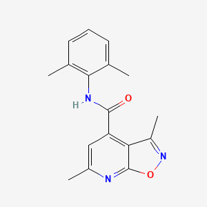 N-(2,6-dimethylphenyl)-3,6-dimethyl[1,2]oxazolo[5,4-b]pyridine-4-carboxamide