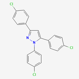 1,3,5-tris(4-chlorophenyl)-1H-pyrazole