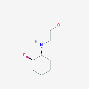 (1R,2R)-2-fluoro-N-(2-methoxyethyl)cyclohexan-1-amine