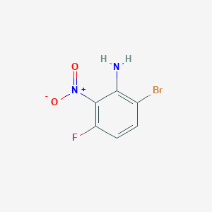 molecular formula C6H4BrFN2O2 B1492464 6-溴-3-氟-2-硝基苯胺 CAS No. 1804841-33-5