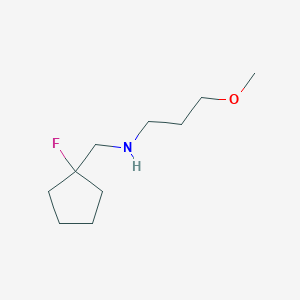 molecular formula C10H20FNO B1492468 [(1-Fluorocyclopentyl)methyl](3-methoxypropyl)amine CAS No. 2098013-73-9