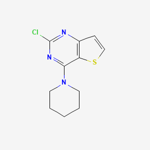 2-Chloro-4-piperidin-1-ylthieno[3,2-d]pyrimidine