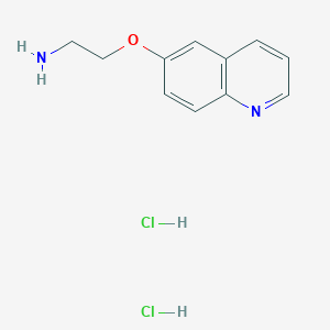 6-(2-Aminoethoxy)quinoline dihydrochloride