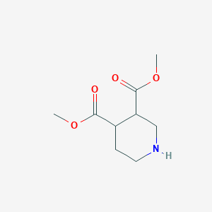 molecular formula C9H15NO4 B1492485 Dimethyl piperidine-3,4-dicarboxylate CAS No. 1438084-80-0
