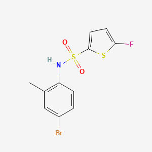 N-(4-Bromo-2-methylphenyl)-5-fluorothiophene-2-sulfonamide