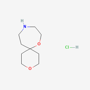 3,7-Dioxa-10-azaspiro[5.6]dodecane hydrochloride