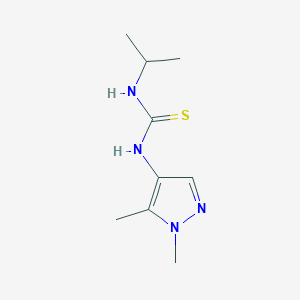 1-(1,5-dimethyl-1H-pyrazol-4-yl)-3-propan-2-ylthiourea