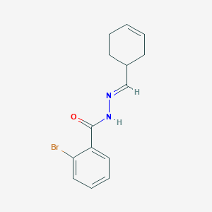 2-bromo-N'-[(E)-cyclohex-3-en-1-ylmethylidene]benzohydrazide