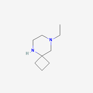 molecular formula C9H18N2 B1492580 8-Ethyl-5,8-diazaspiro[3.5]nonane CAS No. 2090590-84-2