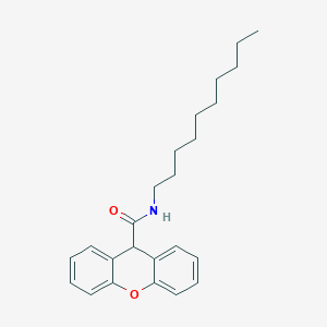 N-decyl-9H-xanthene-9-carboxamide