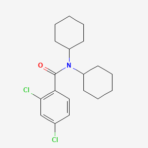 2,4-dichloro-N,N-dicyclohexylbenzamide