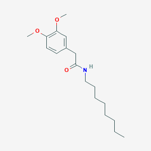 2-(3,4-dimethoxyphenyl)-N-octylacetamide