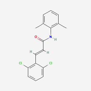 molecular formula C17H15Cl2NO B14926963 (2E)-3-(2,6-dichlorophenyl)-N-(2,6-dimethylphenyl)prop-2-enamide 