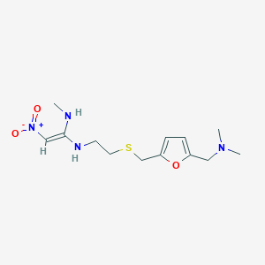 molecular formula C13H22N4O3S B014927 雷尼替丁 CAS No. 66357-35-5