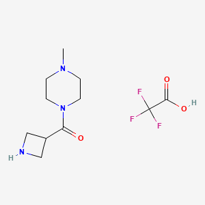 B1492733 Azetidin-3-yl(4-methylpiperazin-1-yl)methanone 2,2,2-trifluoroacetate CAS No. 2098147-20-5