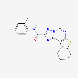 N-(2,4-dimethylphenyl)-8,9,10,11-tetrahydro[1]benzothieno[3,2-e][1,2,4]triazolo[1,5-c]pyrimidine-2-carboxamide