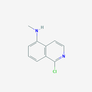 molecular formula C10H9ClN2 B1492883 1-Chloro-N-methylisoquinolin-5-amine CAS No. 1374651-69-0