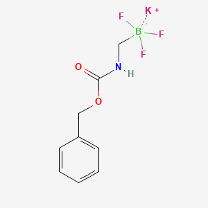 molecular formula C9H10BF3KNO2 B1492887 Potassium (benzyloxycarbonylamino)methyltrifluoroborate CAS No. 1695529-70-4
