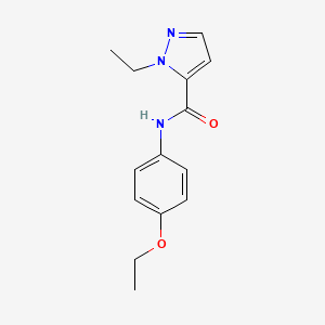 N-(4-ethoxyphenyl)-1-ethyl-1H-pyrazole-5-carboxamide