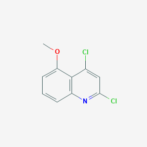 molecular formula C10H7Cl2NO B1492930 2,4-二氯-5-甲氧基喹啉 CAS No. 55934-21-9
