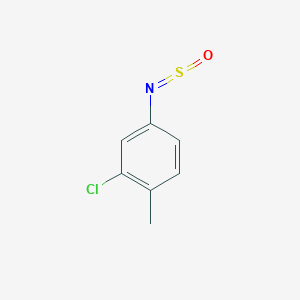 2-Chloro-1-methyl-4-(sulfinylamino)benzene