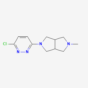 molecular formula C11H15ClN4 B1492941 2-(6-Chloropyridazin-3-yl)-5-methyloctahydropyrrolo[3,4-c]pyrrole CAS No. 2097967-11-6