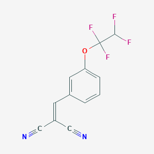 [3-(1,1,2,2-Tetrafluoroethoxy)benzylidene]propanedinitrile