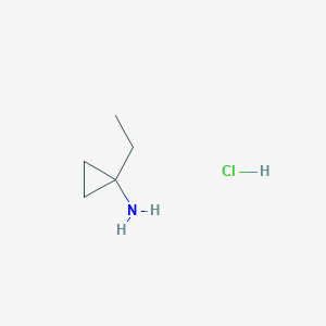 molecular formula C5H12ClN B1492944 1-Ethylcyclopropan-1-amine hydrochloride CAS No. 174886-06-7