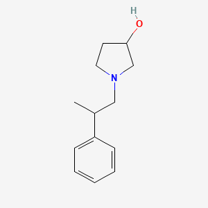 1-(2-Phenylpropyl)pyrrolidin-3-ol