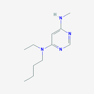 molecular formula C11H20N4 B1492966 N4-butyl-N4-ethyl-N6-methylpyrimidine-4,6-diamine CAS No. 1515492-05-3